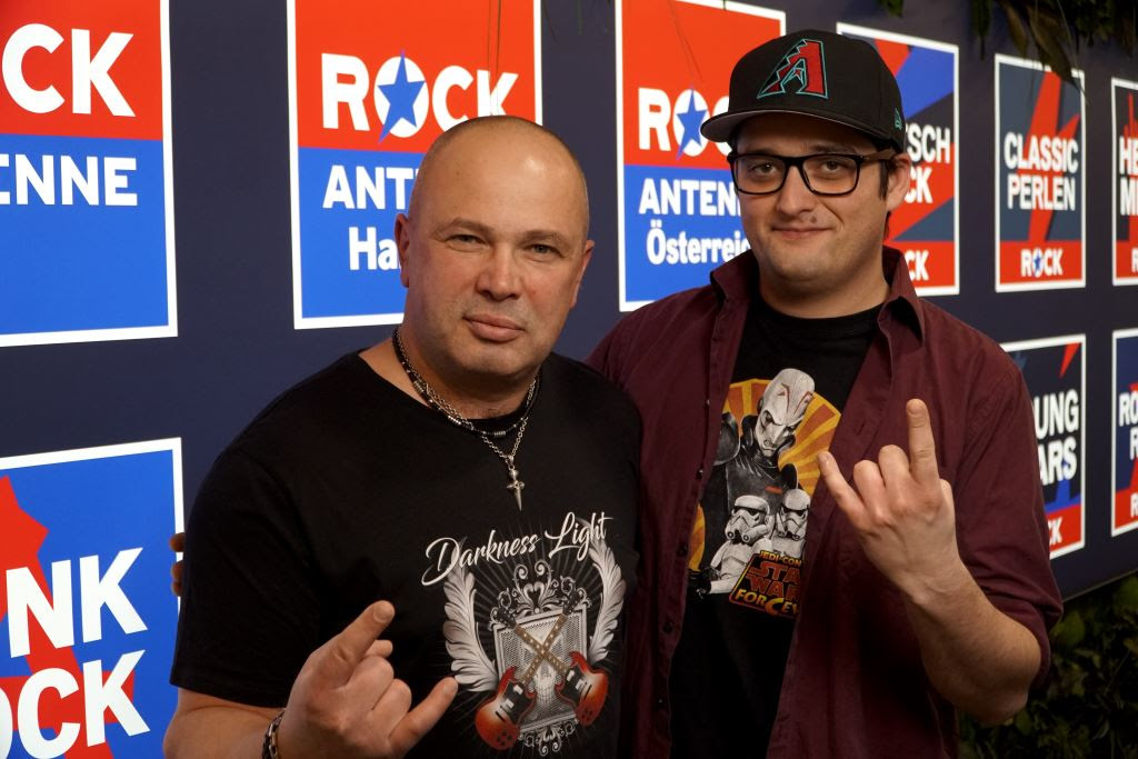 Cristian Interview at Rock Antenne - Darkness Light Official Website