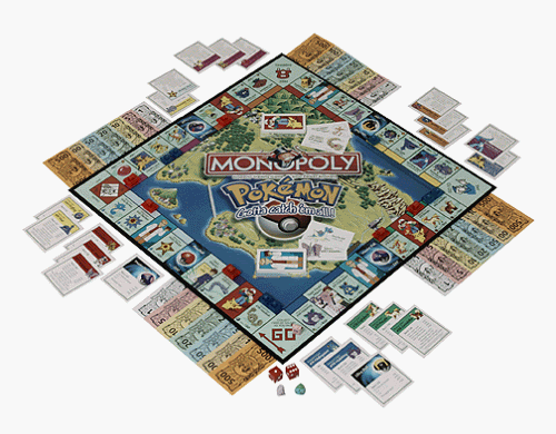 Pokémon Edition Monopoly Board Game