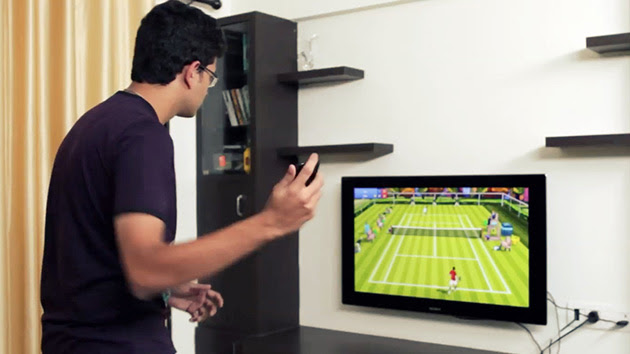 Motion Tennis Cast in action