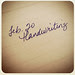 My handwriting