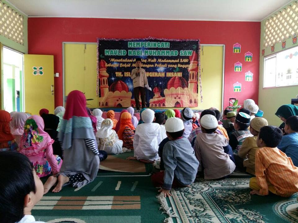 TK Islam Anugerah Insani Memperingati Maulid Nabi Muhammad 