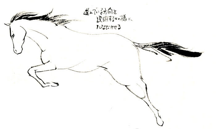 馬の描き方