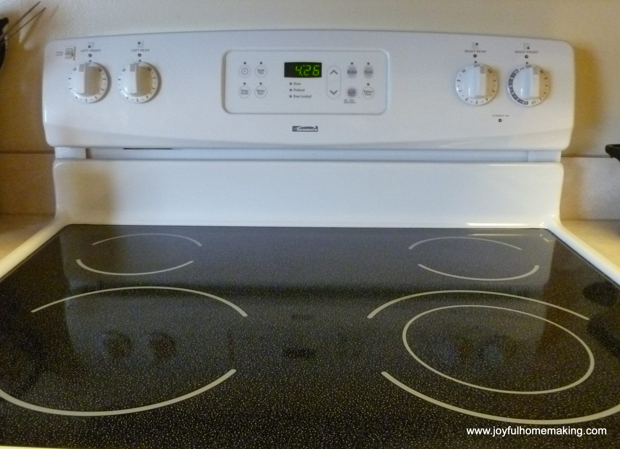 How to Clean a Stove Top Made of Glass » Joyful Homemaking