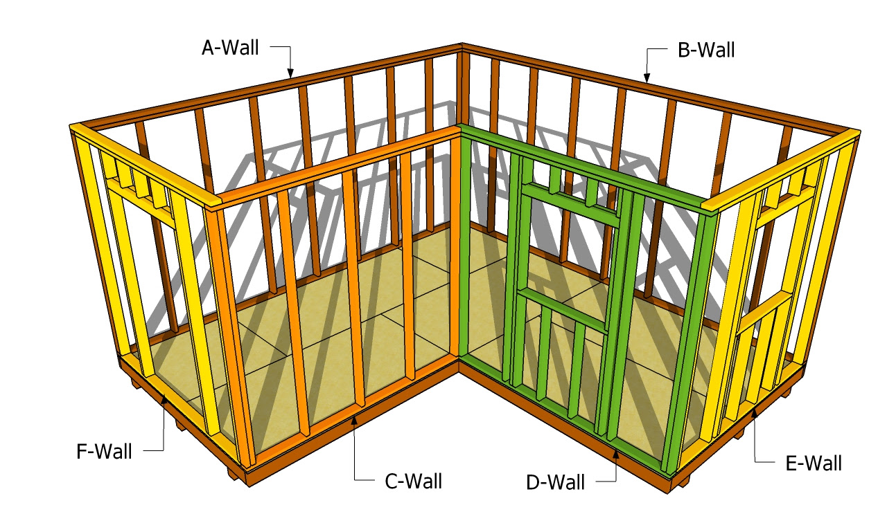 L Shaped Shed Plans ~ Small Shed Plans