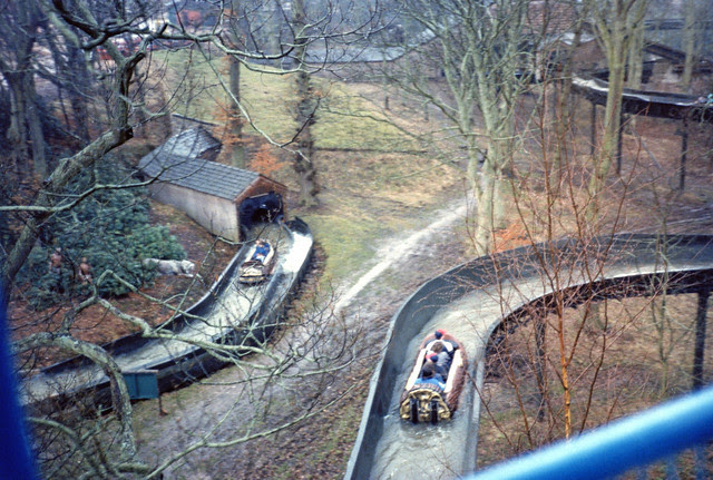 Log Flume Alton Towers | Scanned from a photo. | Flickr ...