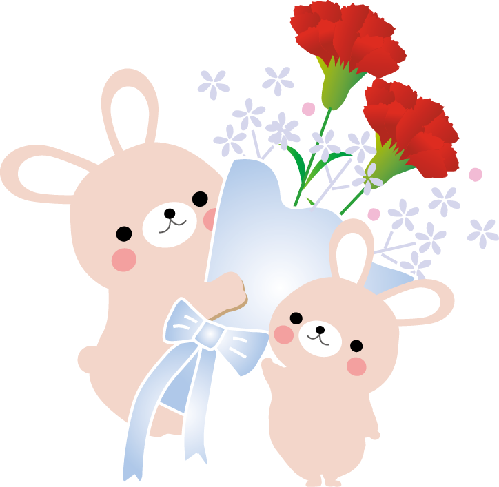 母の日のイラスト 無料イラスト フリー素材1