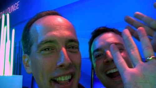 Jimmy Fallon talks with Steve Garfield about his new show, Late Night With Jimmy Fallon, at CES