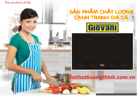 Bếp điện từ Giovani bếp tốt cho người nội trợ Việt