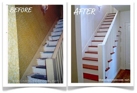 diy staircase makeover inspired room