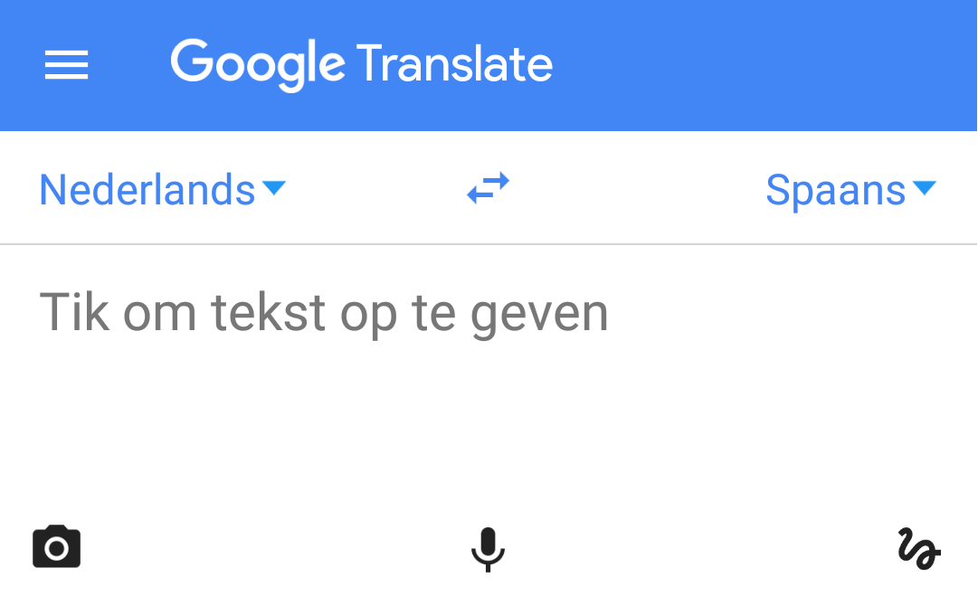 Google translate nederlands engels