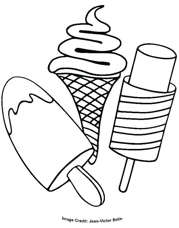 Download Ice Cream Sundae Coloring Page at GetDrawings | Free download