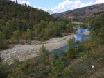 On the way to Elbasan, Shkumbini river.