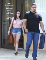 Selena Gomez - On set of Spring Breakers in Florida March 2, 2012