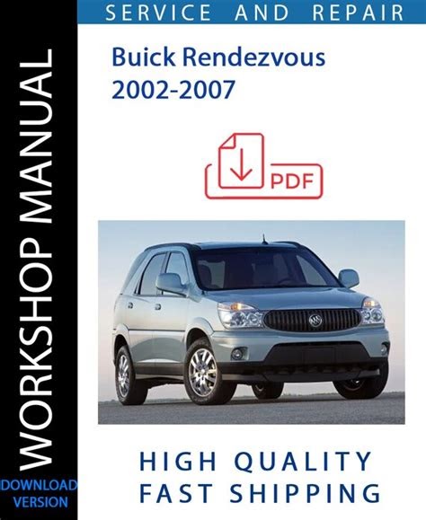 Free Buick Rendezvous Repair Manual (PDF / ePub)