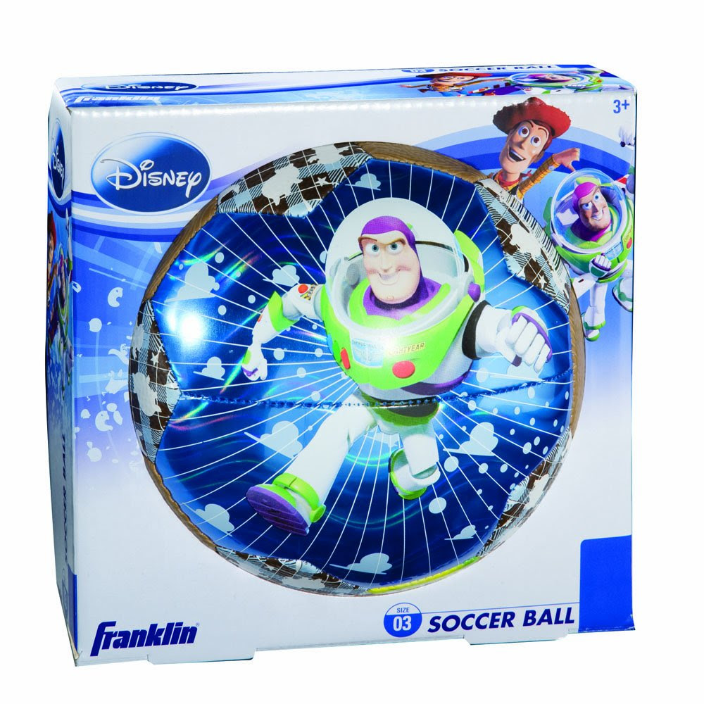 Franklin Sports Disney Pixar Toy Story Size 3 Air Tech Soccer Ball