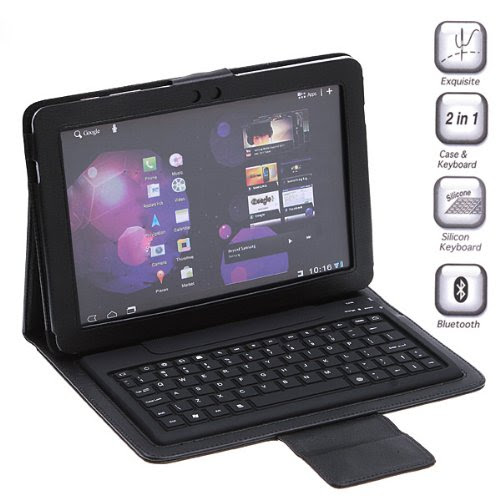 eWonder(TM) Wireless Bluetooth Keyboard Case for 10