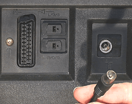 magnétoscope vhs video prise péritel téléviseur