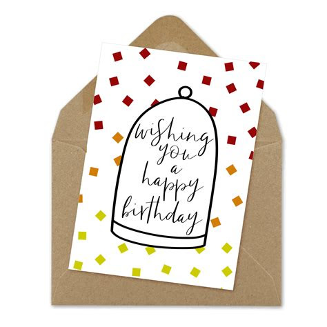 happy birthday printable card print at home birthday card etsy new