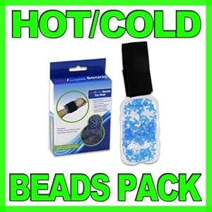 Wrist Pack Cold Ice Hot Pain Relief Reusable Sport Brace Gel Bead Wrap Arthritis