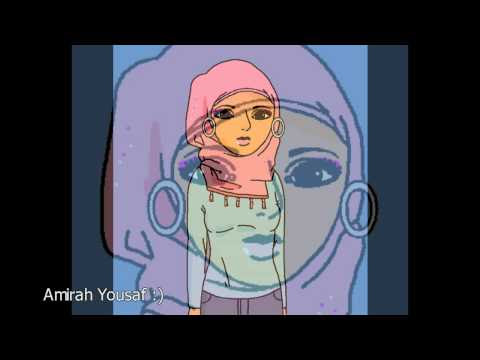 wallpaper muslimah cartoon. wallpaper islam muslimah.