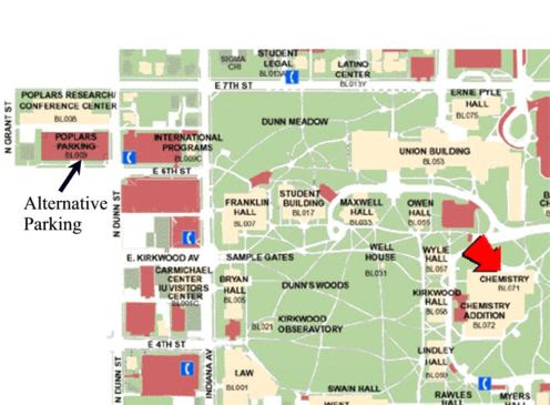 Map Of Indiana University