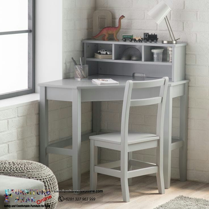  Meja  Belajar Anak Sudut  Furniture Anak Online