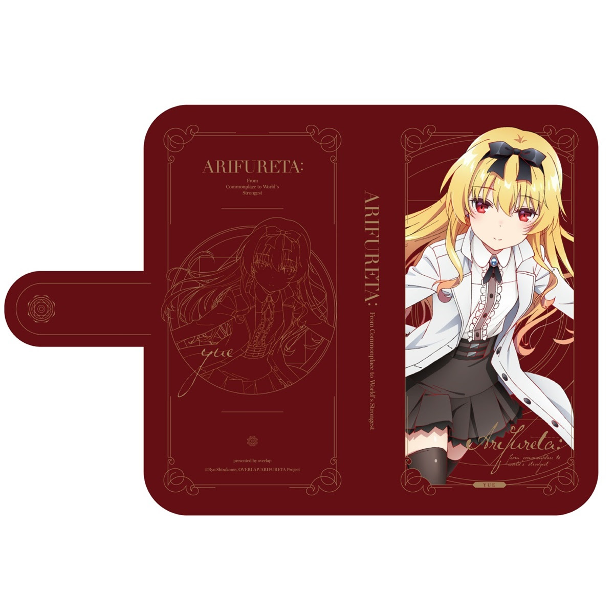 Store限定 ありふれた職業で世界最強 手帳型スマホケース ユエ アニメver