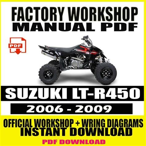Download Suzuki Ltr450 Lt R450 2004 Repair Service Manual