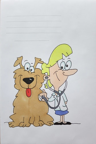 Fun mail to a dog lover!
