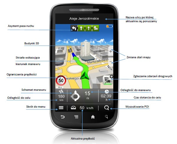 mapa polski samochodowa nawigacja MapaMap   nawigacja GPS, najdokładniejsze mapy Polski