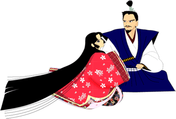 殿と姫 素材 Miho S House フリー素材