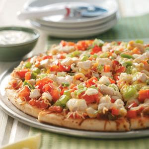 Chicken Fajita Pizza Recipe 