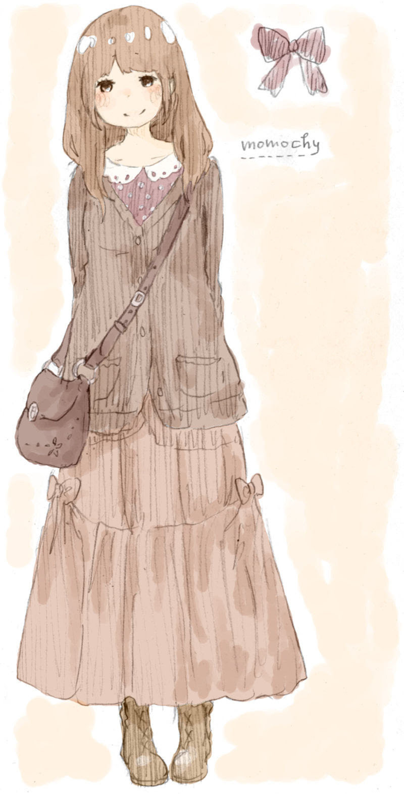 らくがき あきふく イラストレーター Momochy オフィシャルブログ 桃の宝石箱