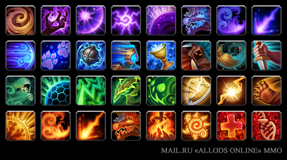 Icons for mmo 'Allods Online'