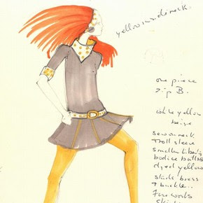 2) Mary Quant (b.1934), fashion design, London, mid 1960s. Museum no. E.525-1975