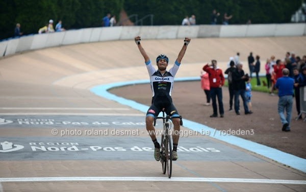 29 05 16 Roubaix Francia Filippo Ganna E Il Primo Italiano A Vincere La Parigi Roubaix Espoirs 2016 Pedale Tricolore