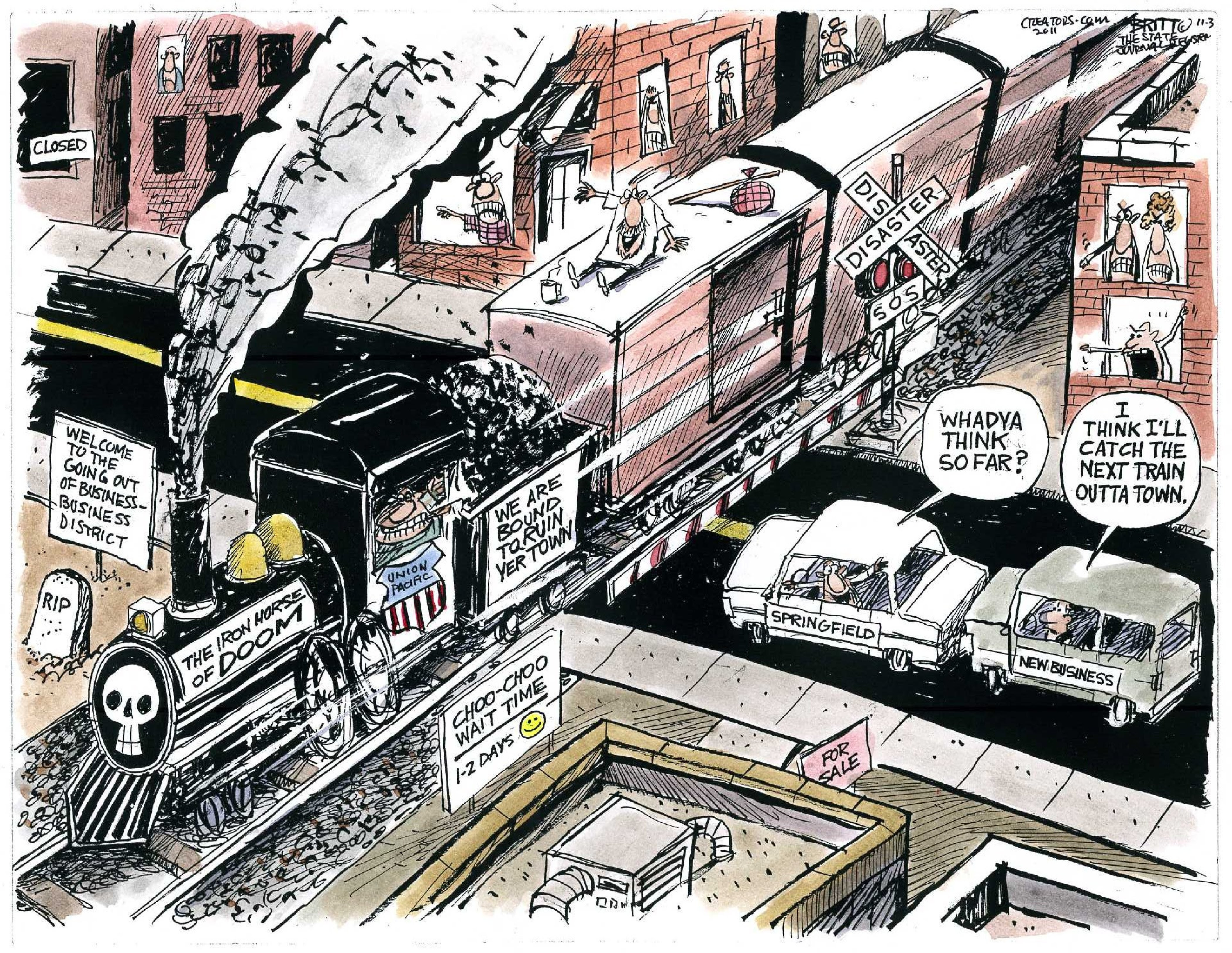 Cartoon by Steve Greenberg