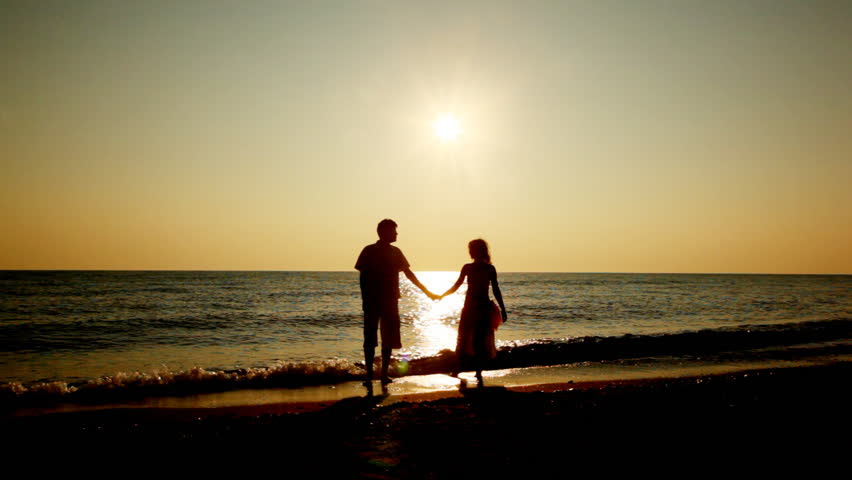 Girl And Boy Go Holding Stock Footage Video 100 Royalty Free Shutterstock