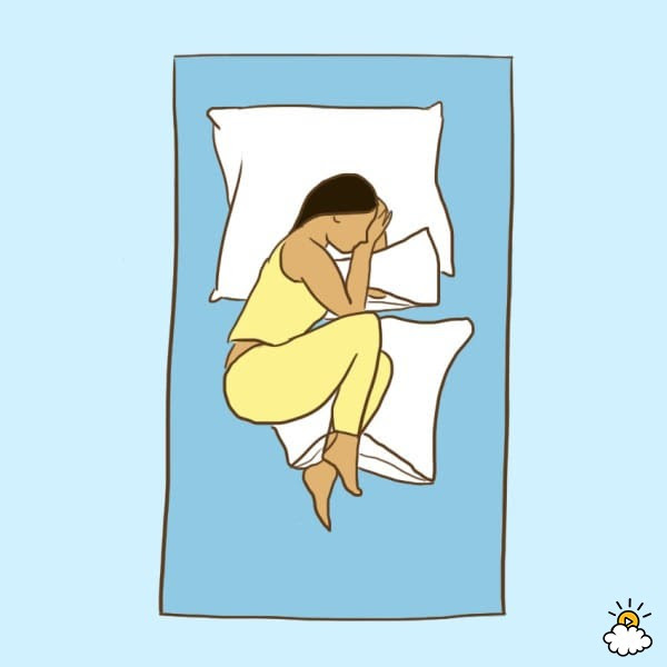 8 tư thế ngủ kì diệu giúp bạn chữa bách bệnh - Ảnh 3.