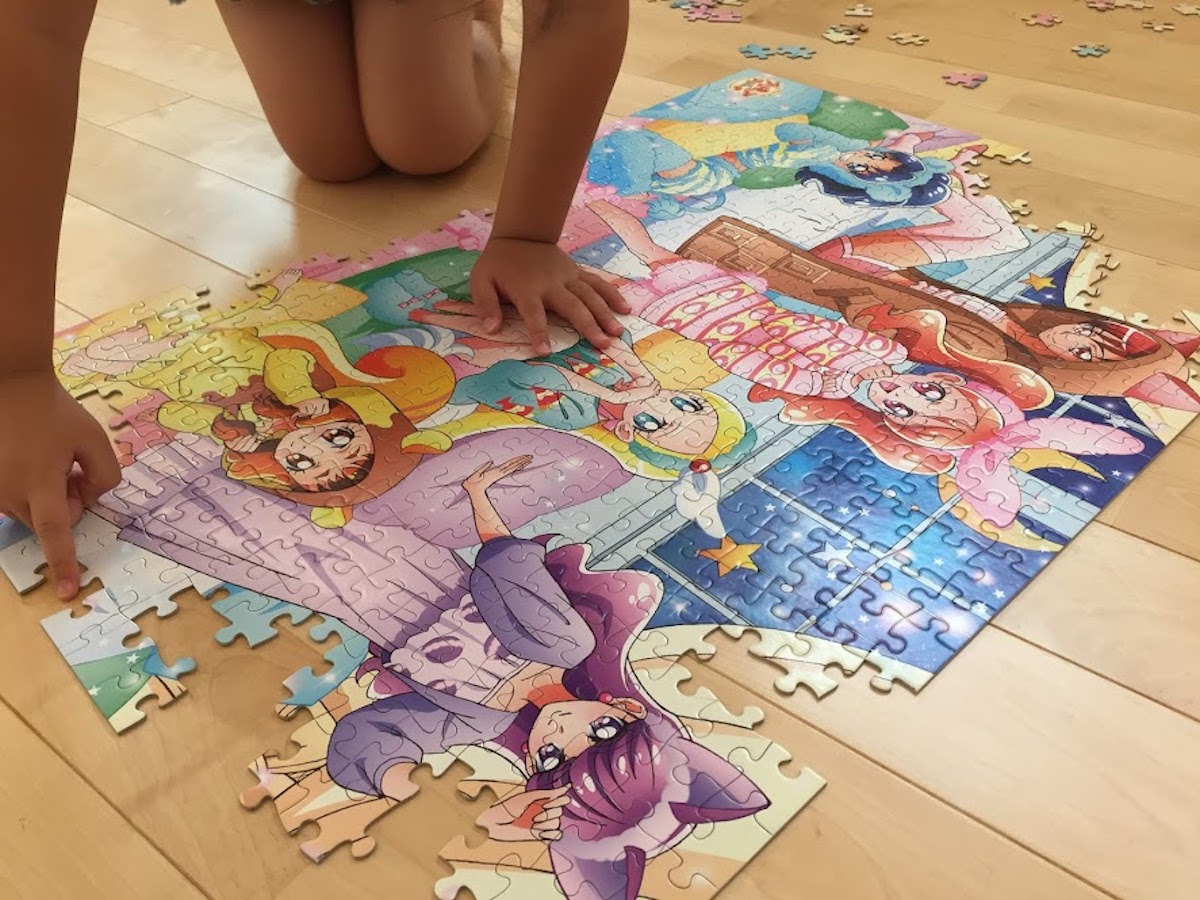 5歳児がジグゾーパズル500ピースを完成させた ママズデザイン Ai時代に負けない子育て