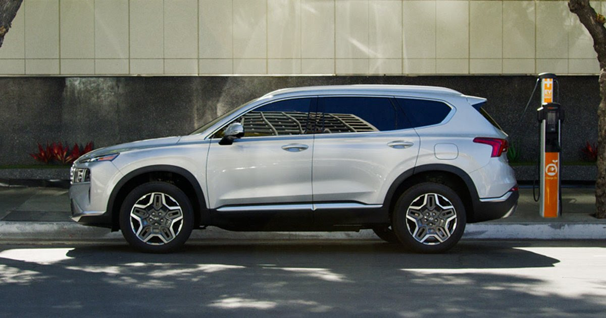 22 Santa Fe 插電油電混合車 Suv 休旅車概覽 美國現代汽車