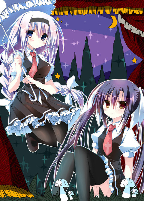 Tinami イラスト 優美と里奈