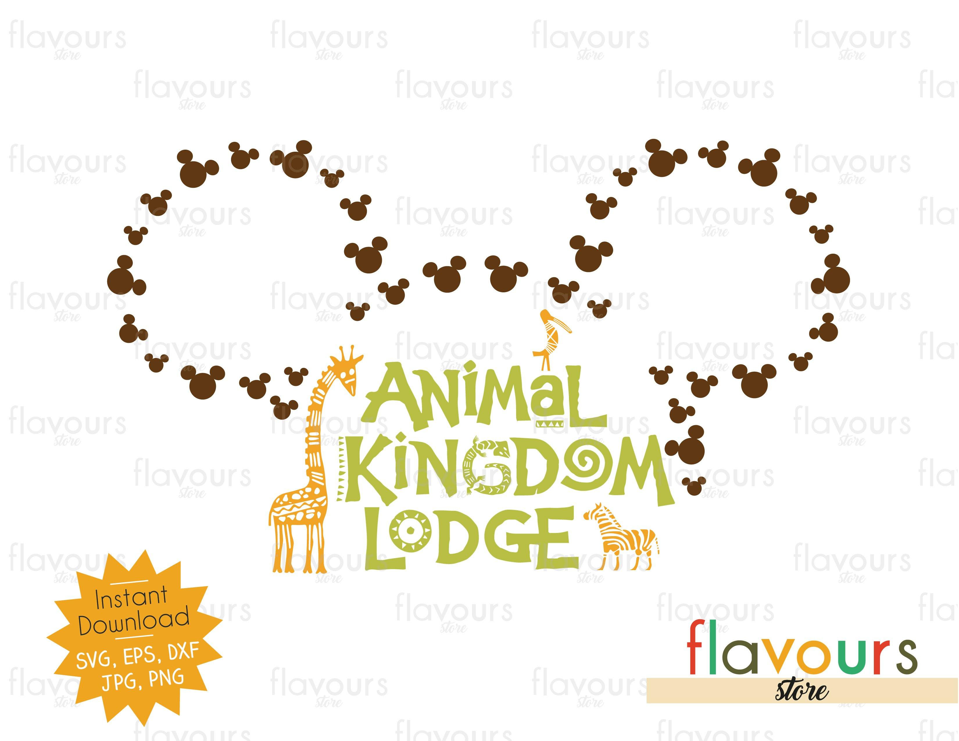 Download Animal Kingdom Lodge Svg Cut File Flavoursstore