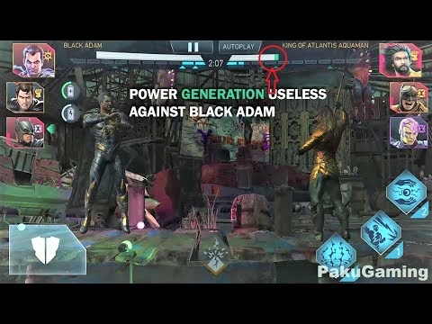 injustice 2 Father Box Useless Against Black Adam - Destroying F-BOX