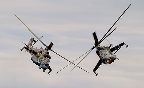 Los helicópteros Mi-24