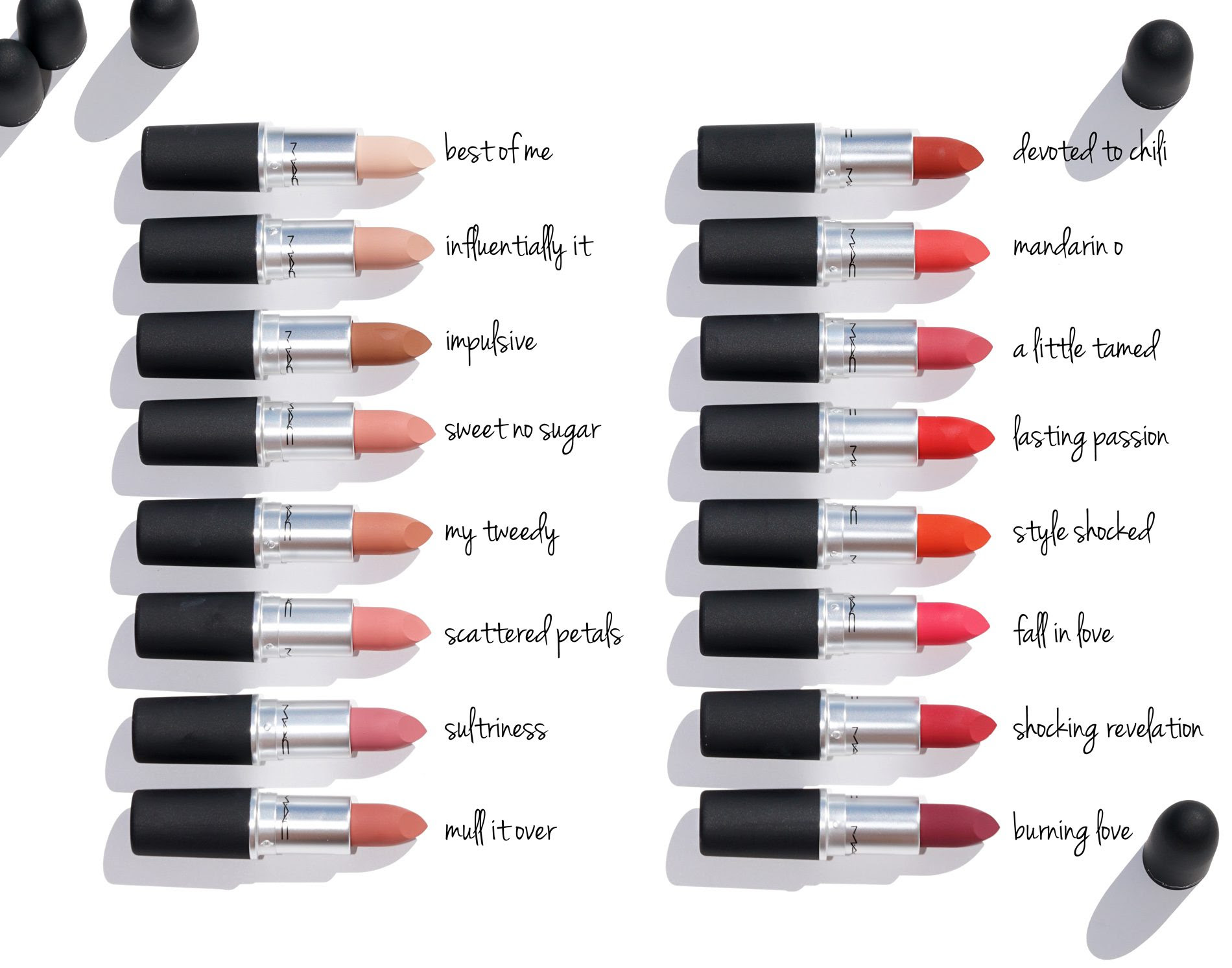 MAC Powder Kiss Lipstick Review Swatches The Beauty MAC Powder Kiss Lipstick Review Swatches The Beauty