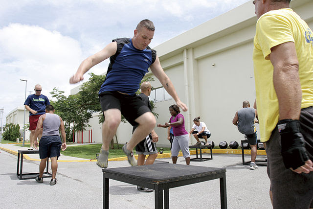 plyometric box jump