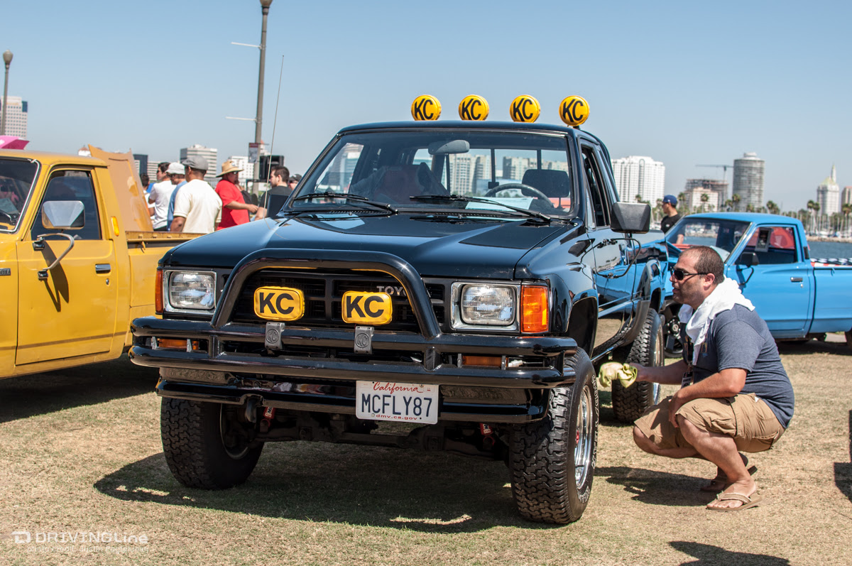 back to the future toyota truck scene