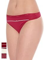 DIM Pack X 3 Tangas (Burdeos / Crudo)