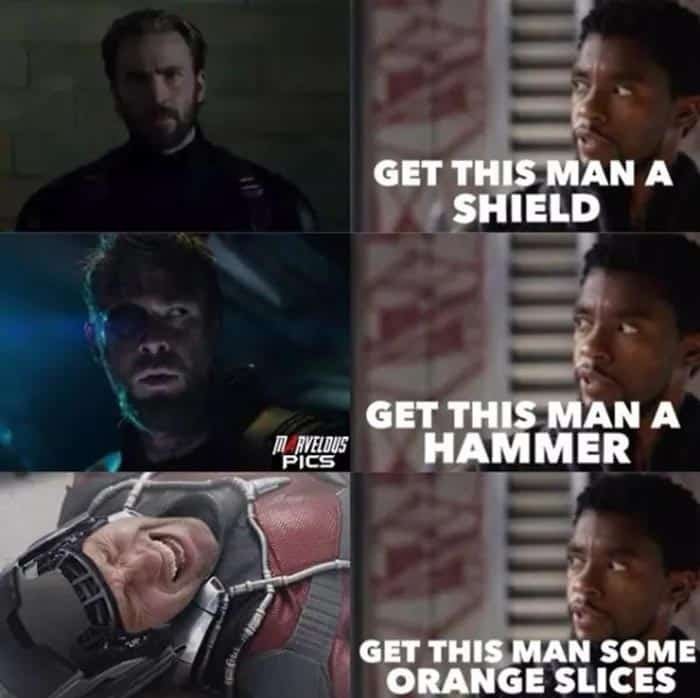 Meme del tráiler de Vengadores: Infinity War